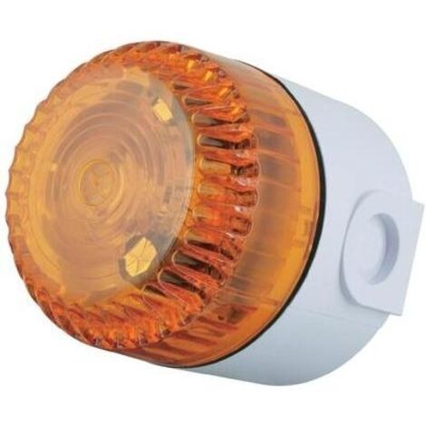 FLASH DE SIGNALISATION SOLEX 15CD 10 - 60 V/DC CONSOMMATION 220 MA COULEUR JAUNE INDICE DE PROTECTION IP65 COMPRO SO/A/D