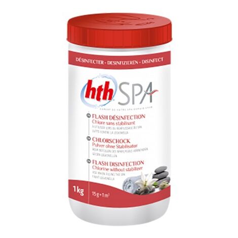 Flash désinfection - 1 kg - hth - Hth - Multicolor