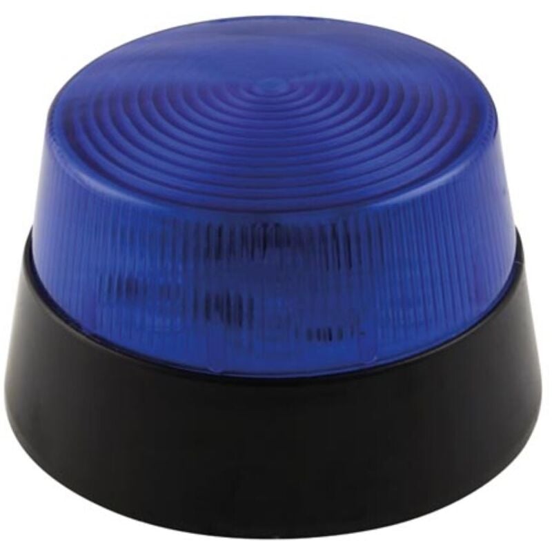 Flash stroboscopique à led - bleu - 12 vcc - ø 77 mm Velleman HAA40BN