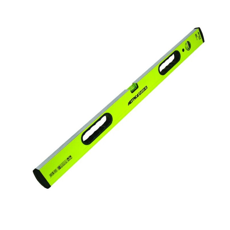 Metrica - Niveau Flash xl 200 cm 3 fioles avec poignées - 33220