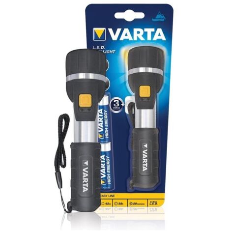 Flashlight "Led Day Light 2Aa", Incl. 2 Batterie Aa - Varta