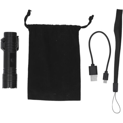 Flashlight Lighter USB Charging IP56 Waterproof High Brightness 3 Lighting Modes