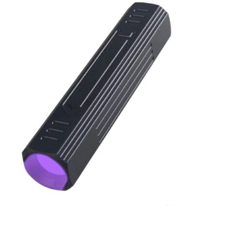 Flashlight - UV Lamp - UV Flashlight - Professional UV Lamp - Black Light - 365nm - Black Filter - Rechargeable - For Curing Resins - Gemstones - Minerals - Nail Art