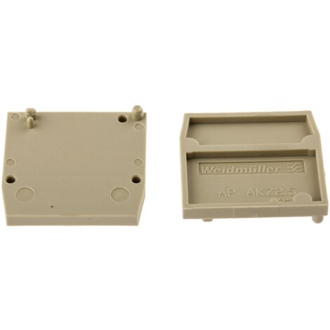 Flasque d&146extrémité Weidmuller, série AP pour Blocs terminal à rail DIN ( Prix pour Paquet de 10 )