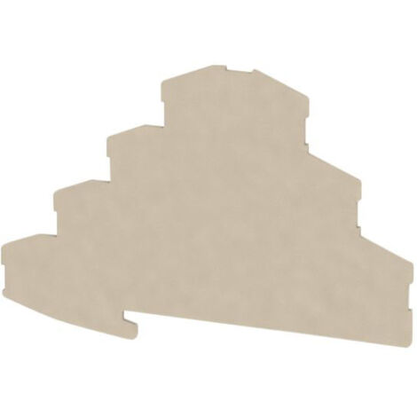 Flasque d&146extrémité Weidmuller, série Z pour Bornier ZMAK 2.5 ( Prix pour Paquet de 10 )