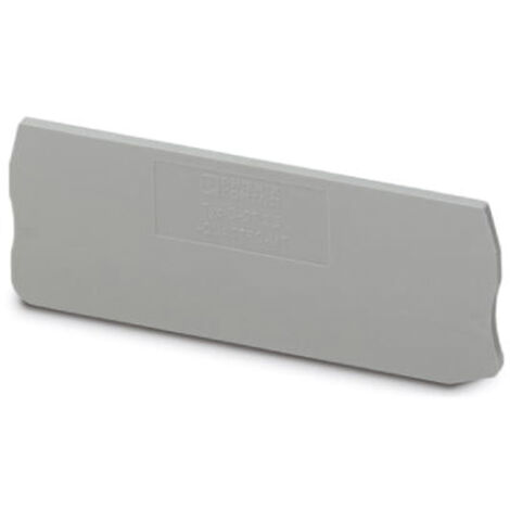 Flasque d'extrémité Phoenix Contact, série D-ST 2.5-QUATTRO-MT pour Bloc de jonction modulaire ( Prix pour 1 )