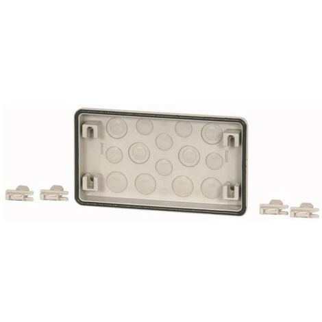 Flasque entrée défonçable 6x M20 4x M25 4x M25/16 HxLxP 116x250x23mm EATON FL3-2