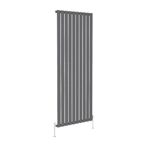 Flat Panel Radiator 1600x680mm Vertical Single Tall Upright Central Radiators Anthracite