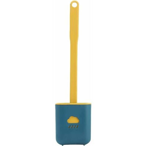 Flat Toilet Brush Antibacterial Silicone Toilet Brush Set Toilet Brush And Holder Quick Dry Silicone Toilet Brush Hanging Silicone Toilet Brush Toilet Brush Set