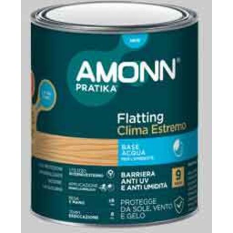 FLATTING PER ESTERNO ALL'ACQUA 'CLIMA ESTREMO' AMONN 2,50 lt - Lucido - AMONN