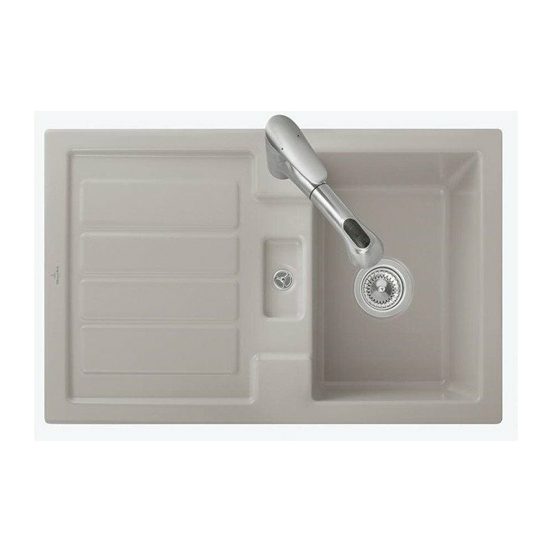 

Villeroy&boch - Flavia 45, Fregaderos empotrados, 800 x 510 mm, Fregadero reversible, Fregadero empotrado, Fregadero reversible, Fregadero incluido