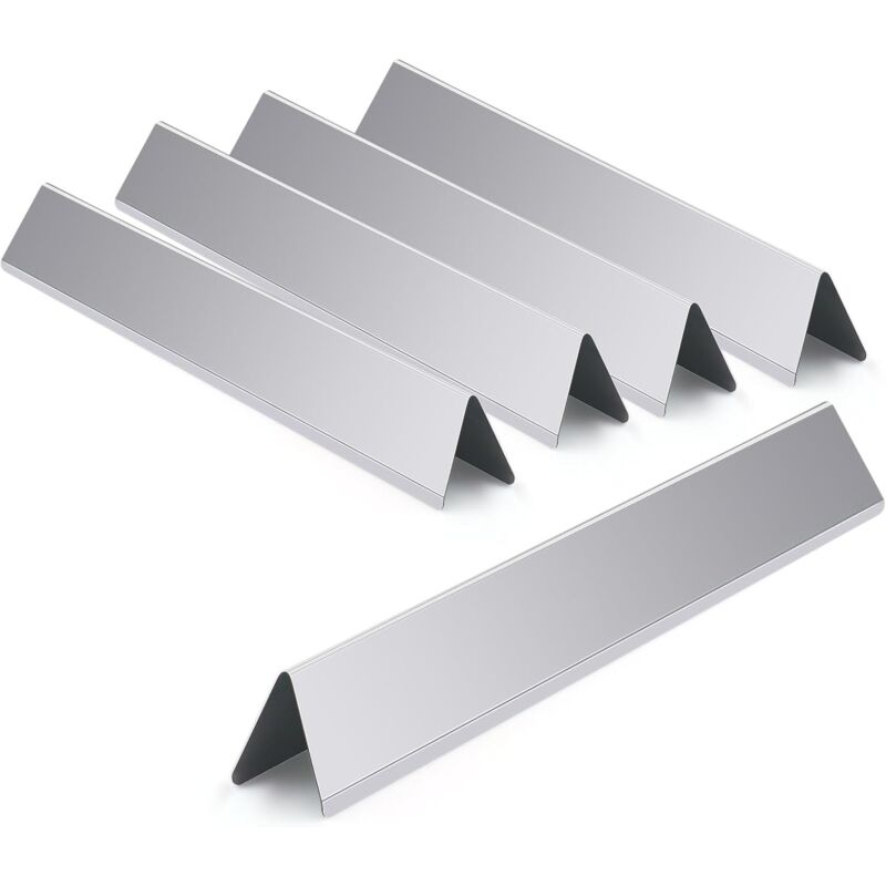 Coocheer - Flavorizer Bars for Weber Genesis 300 Series, E-310 E-330 Grills with Front Control(2011-2016), 17.5' Flavor Bars, Grill Burner Cover