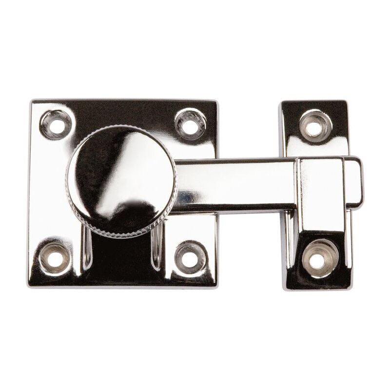 Targette à fléau chromé - 53,5 mm Vachette