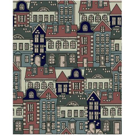 Fleckenabweisende Tischdecke 140 x 200 cm, Mod.Town Things Home Trade
