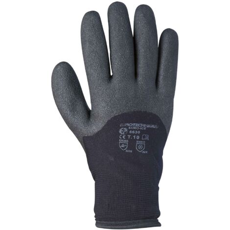 Fleece-Arbeits Handschuhe Größe 09