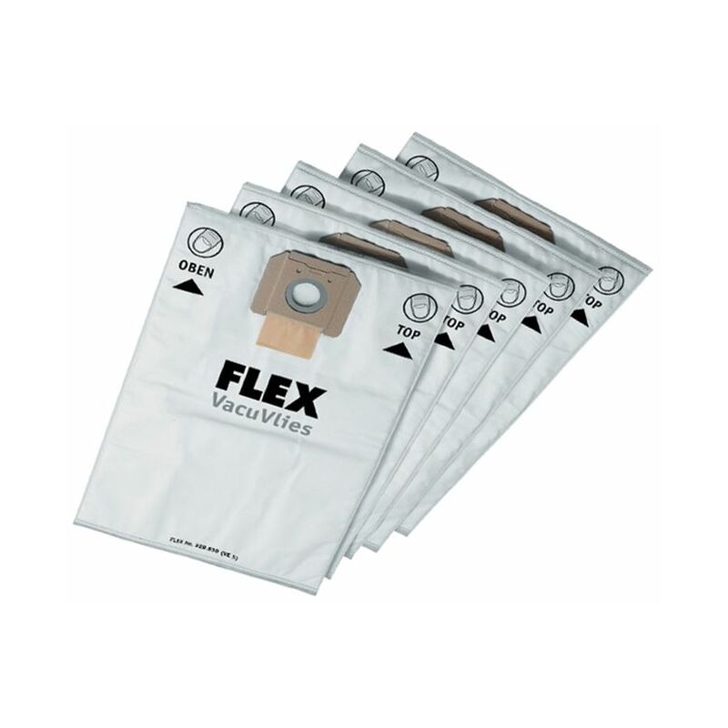 Flex - Fleece Filter Bags Pack of 5 FLXVCE35FBAG