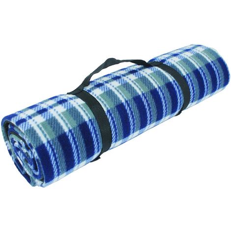 blue picnic rug