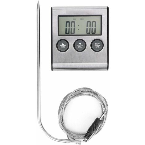 Fleischthermometer, digitales Thermometer mit Sofortablesung, multifunktional