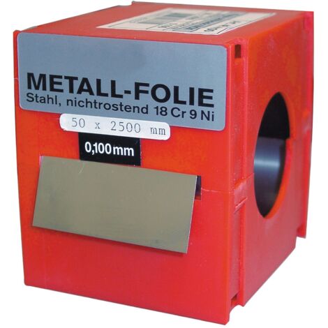 Fleje calb. inox, 2500x50x0.30 Record 464300