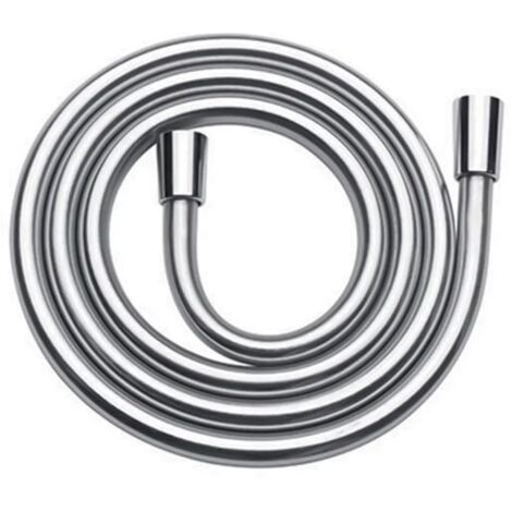 Flessibile 100 cm antitorsione liscio PVC argento attacco conico