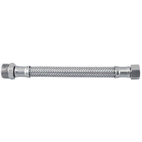 FLESSIBILE ACCIAIO INOX CM.20 1/2M-3/8F