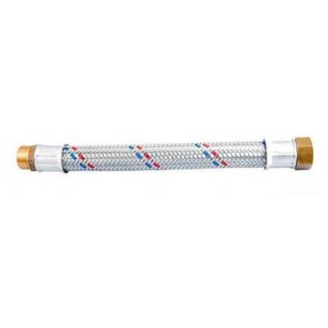 FLESSIBILE ANTIVIBRANTE IN ACCIAIO ZINCATO MF CM 60 1" DH