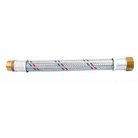 FLESSIBILE ANTIVIBRANTE IN ACCIAIO ZINCATO MF CM 70 2&quot