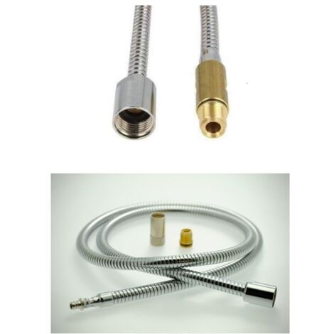 Cleafe - Tubo Flessibile Flessibili Per Rubinetto Miscelatore Acqua 40cm F38xm101 87372 86523554 - Foto 9