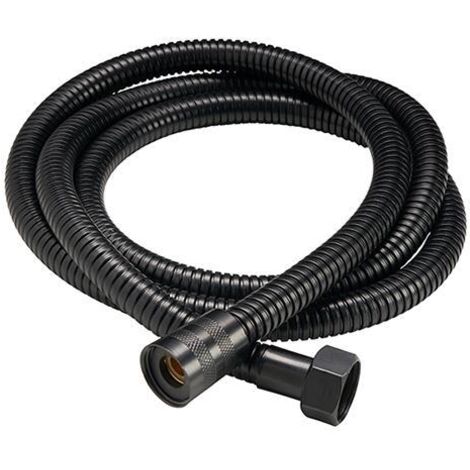 FLESSIBILE DOCCETTA MAURER 150CM NERO ATTACCO CONICO