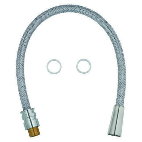 Flessibile doccia 46871 acciaio