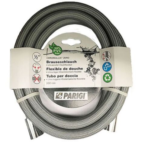 FLESSIBILE DOCCIA CHROMALUX ZERO Nero cm 180
