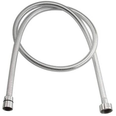 Flessibile Doccia Con Piattella Cromata Cm 120-Cromo