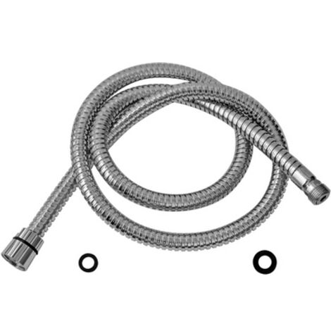 FLESSIBILE DOCCIA DOPPIA AGGRAFFATURA 1/2 F X 3/8 M cm 150