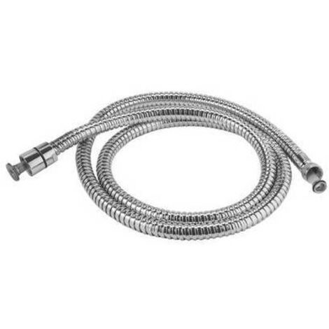 FLESSIBILE DOCCIA DOPPIA AGGRAFFATURA CONICO F 1/2 X F 3/8 cm 150 DH
