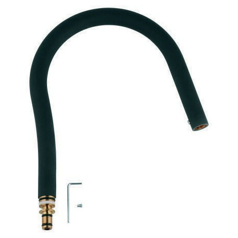 Flessibile doccia GrohFlexx 46968 aus Santopren softblack