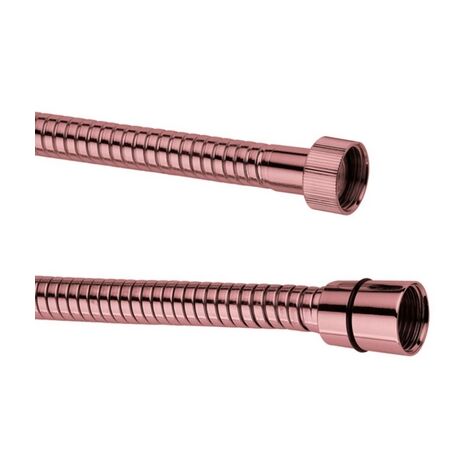 Flessibile doccia in ottone - attacco 1/2f x 1/2f bronzo - cm 150