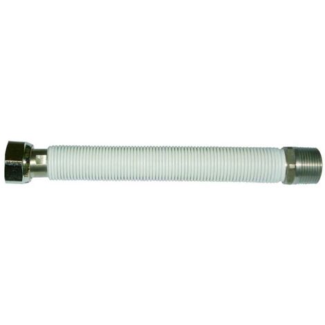 Flessibile estensibile con rivestimento bianco ø 1/2" MF - 75 ÷ 130 mm 00000016112