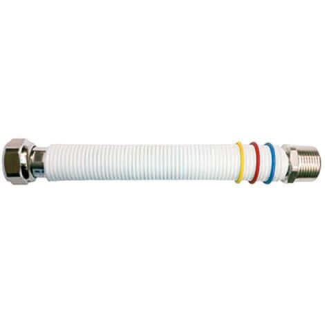 FLESSIBILE ESTENSIBILE RIVESTITO PER GAS / ACQUA SANITARIA MF 3/4' - da 100 a 200 mm - DN20