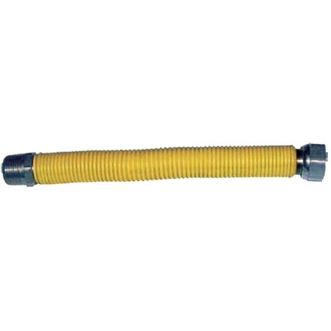 FLESSIBILE ESTENSIBILE RIVESTITO PER GAS MF 3/4' - da 200 a 400 mm - DN20