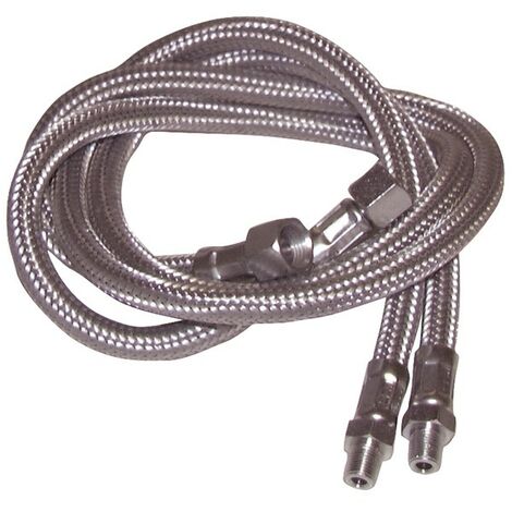 Flessibile gasolio M1/4" x F3/8" diritto GIANOLA