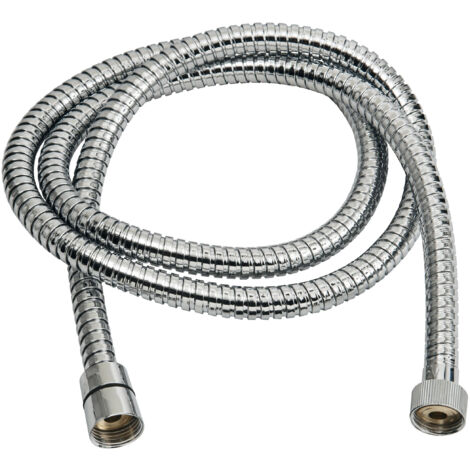 FLESSIBILE IN ACCIAIO CROMATO DOPPIA AGGRAFFATURA 200 CM  DAMAST