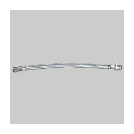 FLESSIBILE IN ACCIAIO INOX 1/2 M X 3/8 F cm 20