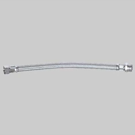 FLESSIBILE IN ACCIAIO INOX 1/2 M X 3/8 F - cm 30
