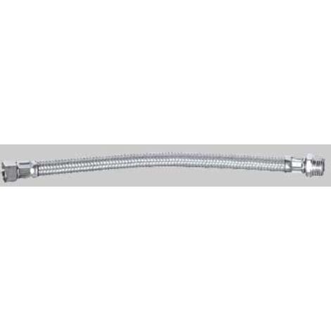 FLESSIBILE IN ACCIAIO INOX 1/2 M X 3/8 F - cm 35