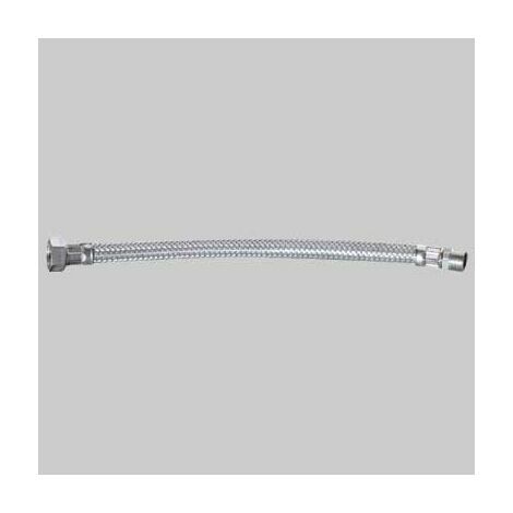 FLESSIBILE IN ACCIAIO INOX 3/8 M X 1/2 F cm 25