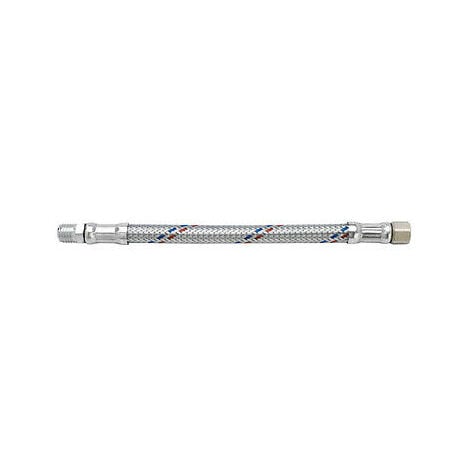 Flessibile in acciaio inox antivibrante cm 60 mf 3/4 tubo acqua elettropompa