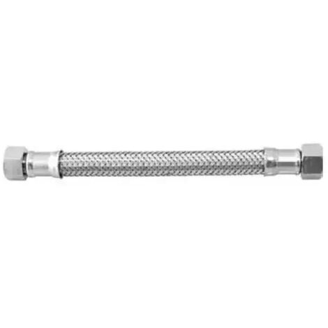 Flessibile in acciaio inox femmina femmina dn10 cm 30 f.f.1/2 FLEXA