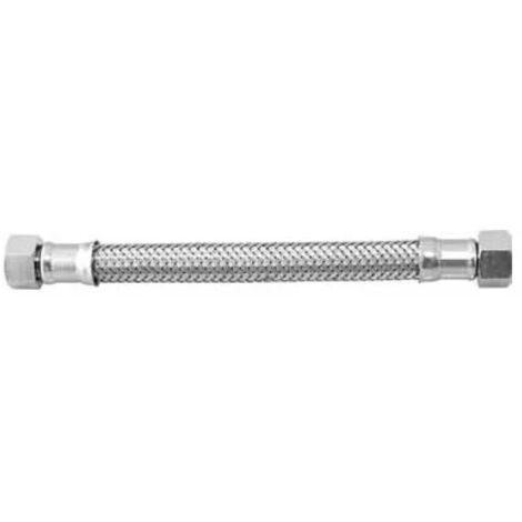 FLESSIBILE IN ACCIAIO INOX FEMMINA FEMMINA DN10 CM 35 - F.F.1/2  - HID