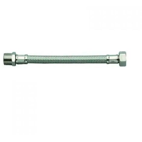 Flessibile in acciaio inox maschio femmina  dn10 cm 30 m.1/2 f.3/8 FLEXA