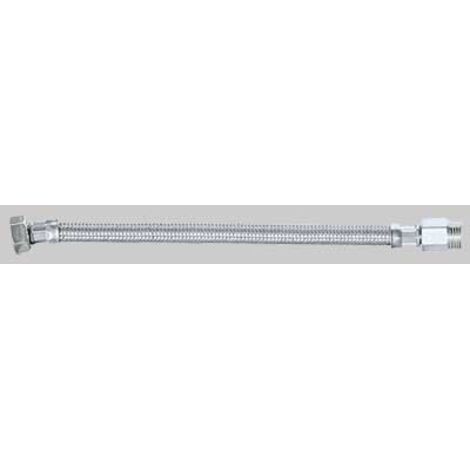 FLESSIBILE IN ACCIAIO INOX MF 1/2 X 1/2 PROLUNGATO - cm 20